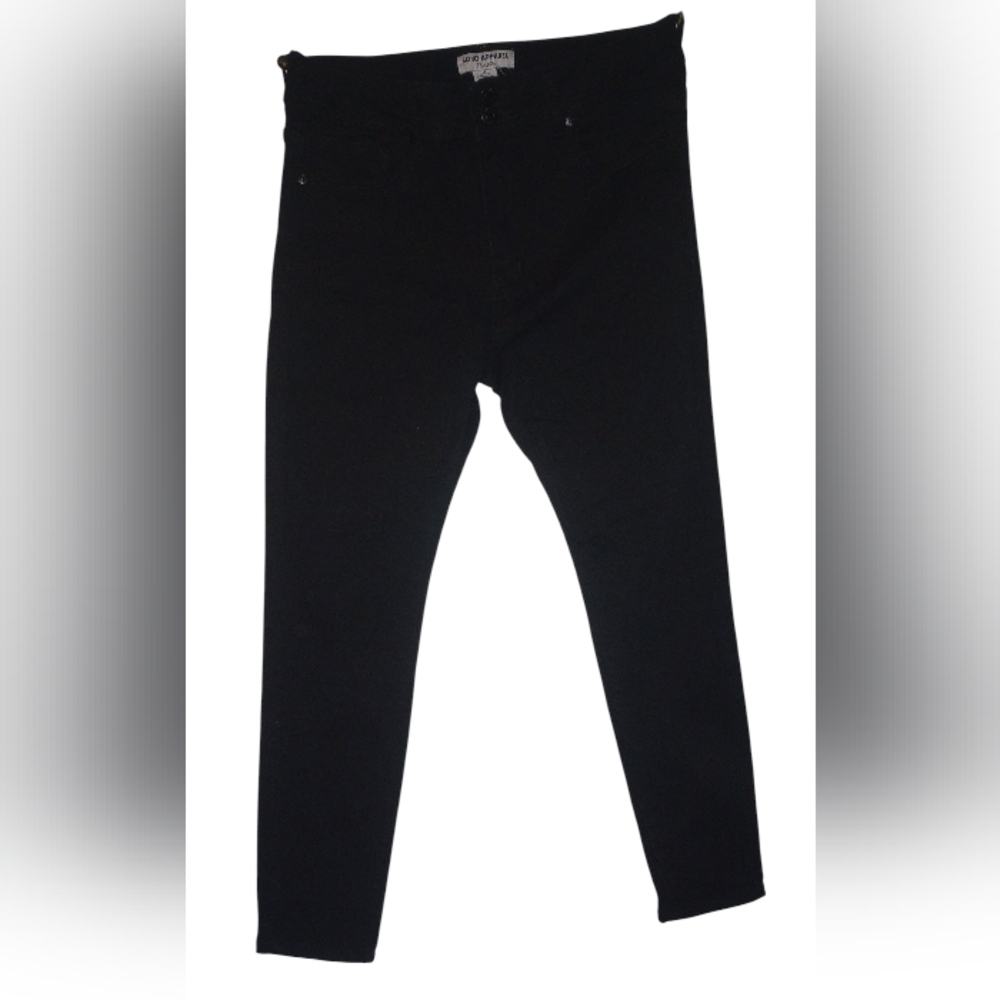 Soho Apparel Women's Classic Black Straight Leg Jeans